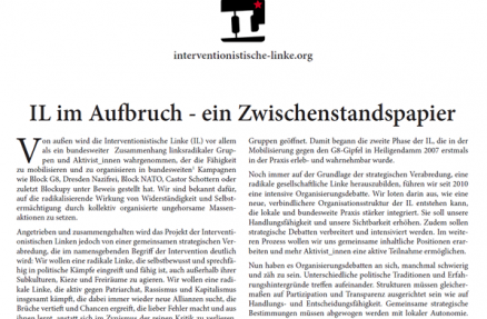 IL: Organisierungsdebatte