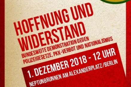 1. Dezember 2018, 12 Uhr, Berlin, Neptunbrunnen. IL-Plakatausschnitt 1. Dezember 2018, 12 Uhr, Berlin, Neptunbrunnen. IL-Plakatausschitt