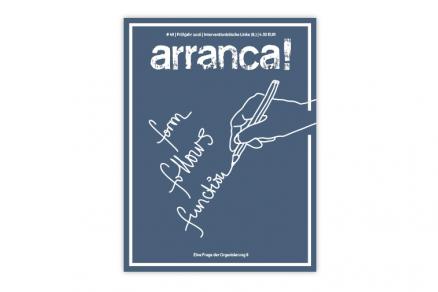 arranca! #49: Form follows function Cover der arranca! #49: Form follows function