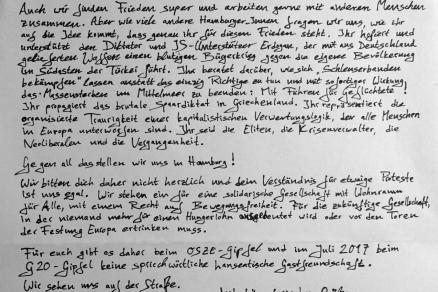 Brief an Frank-Walter Steinmeier gegen OSZE-Treffen Brief an Frank-Walter Steinmeier gegen OSZE-Treffen